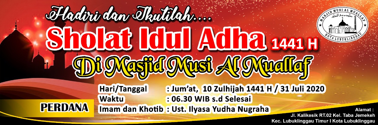 Waktu sholat idul fitri